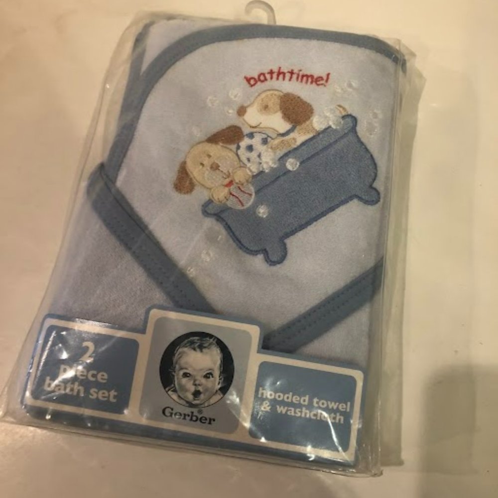 Gerber Baby two piece bath set